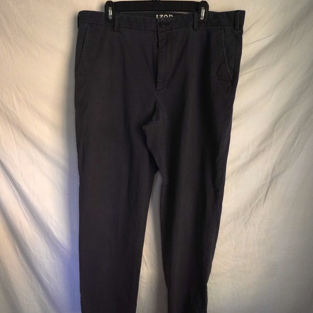 Men's Izod Brand Navy Blue Pants sz 36" x 32"